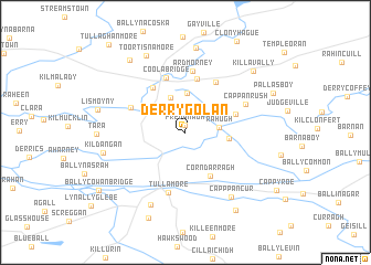 map of Derrygolan