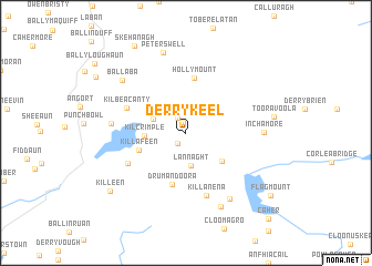 map of Derrykeel