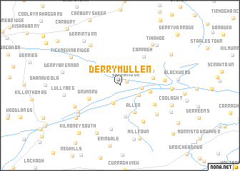 map of Derrymullen