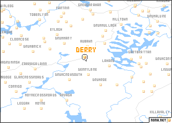 map of Derry