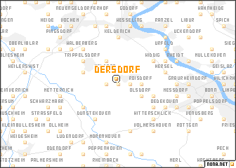 map of Dersdorf