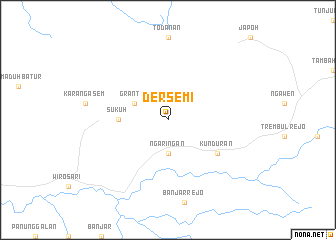 map of Dersemi