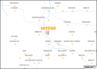 map of Derşida