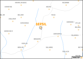 map of Dersil