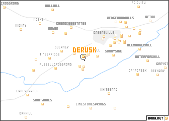 map of DeRusk