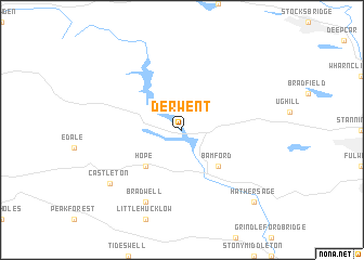 map of Derwent