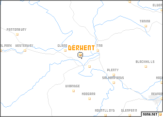 map of Derwent