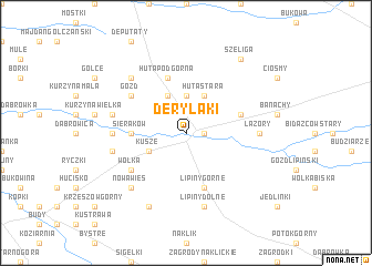 map of Derylaki