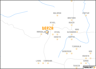 map of Derza