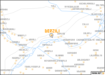 map of Derzili