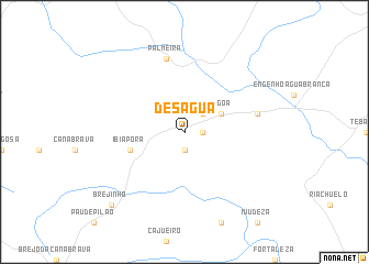 map of Deságua