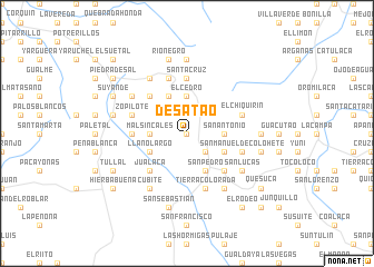 map of Desatao