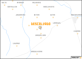 map of Descalvado