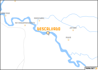 map of Descalvado