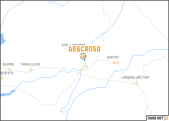 map of Descanso