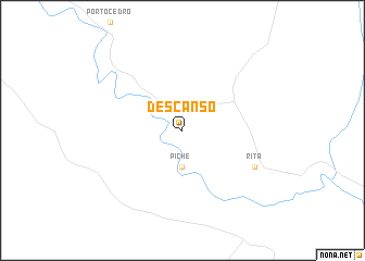 map of Descanso