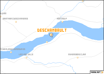 map of Deschambault