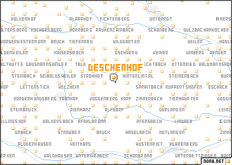 map of Deschenhof