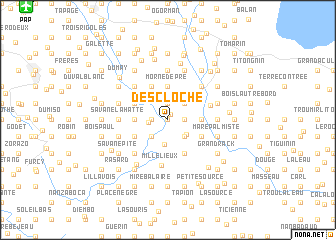 map of Descloche