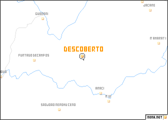 map of Descoberto