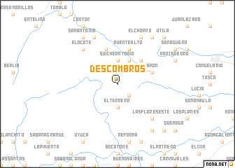 map of Descombros