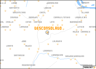 map of Desconsolado