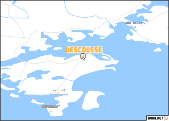 map of DʼEscousse