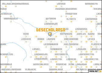 map of Desecho Largo