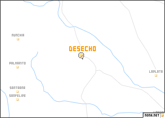 map of Desecho