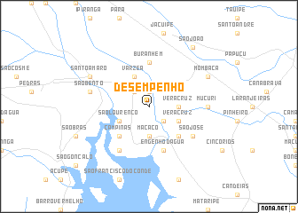 map of Desempenho