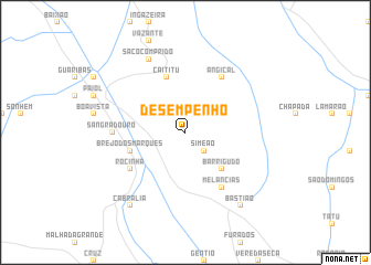 map of Desempenho