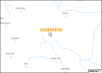 map of Desempeño