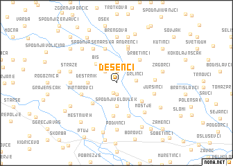 map of Desenci