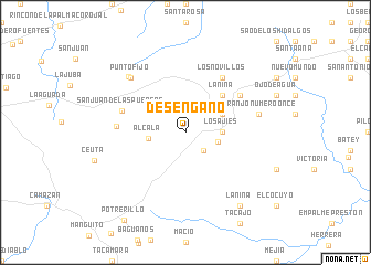 map of Desengaño