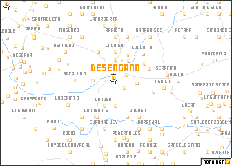 map of Desengaño