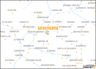 map of Desengaño