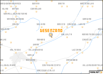 map of Desenzano