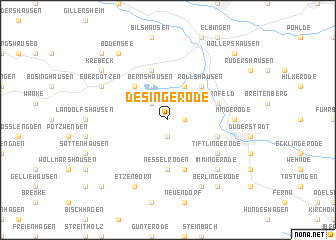 map of Desingerode