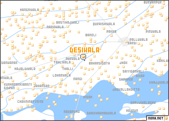 map of Desīwāla