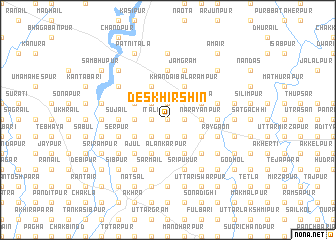 map of Deskhirshin