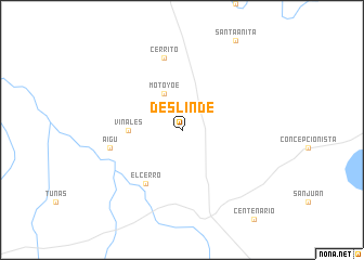 map of Deslinde