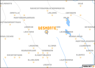 map of Desmonte