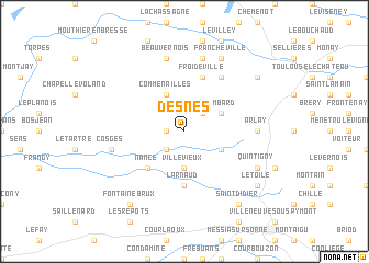 map of Desnes