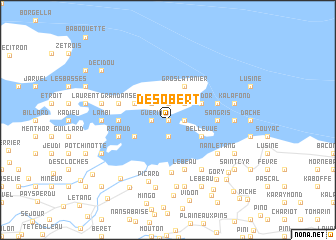 map of Desobert