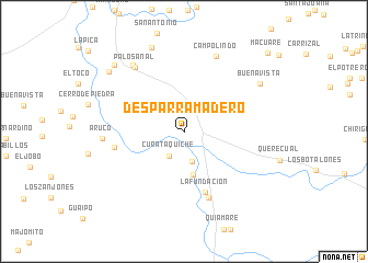 map of Desparramadero