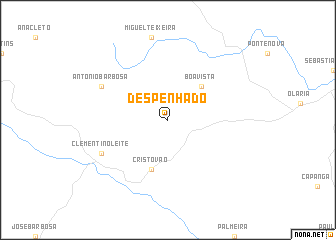 map of Despenhado