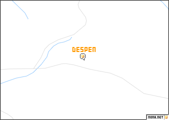 map of Despen