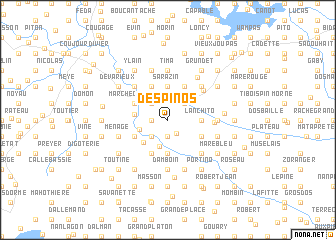 map of Despinos