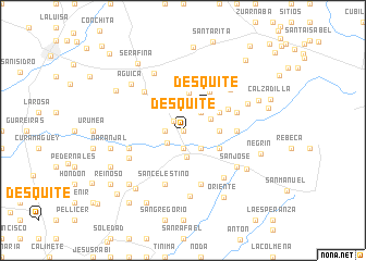 map of Desquite