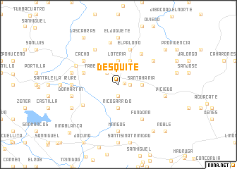 map of Desquite